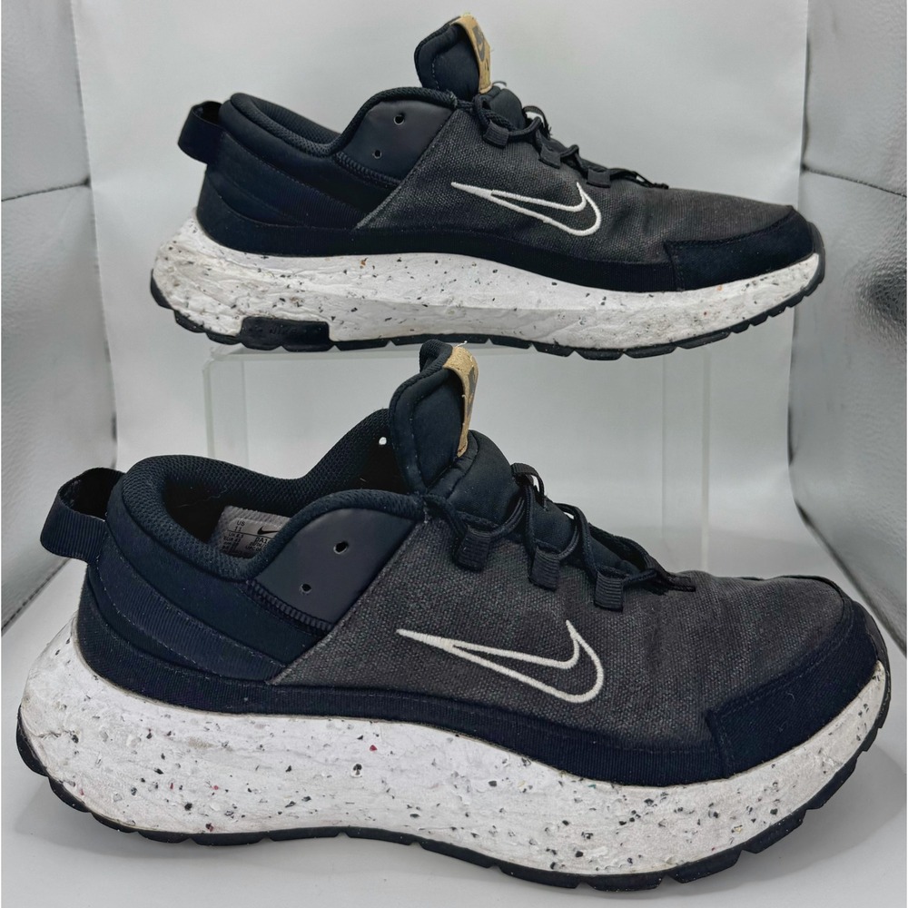 Nike Crater Remixed Black White Speckle Women's Size 11 DA1468-003 - Picture 6 of 8
